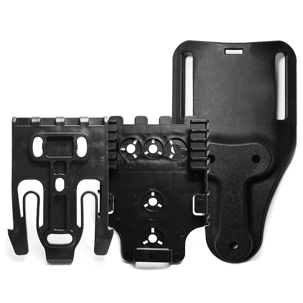 Mid-ride Gun Holster Platform Tactical Quick Locking System for Universal Pistol Holster Drop Leg Gun Holster Hunting