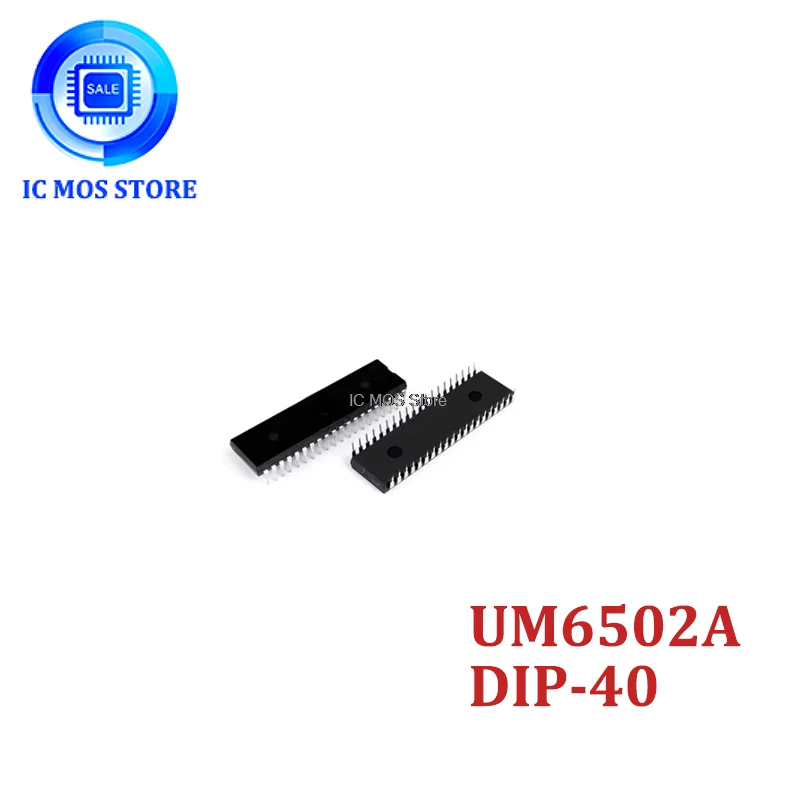 

2PCS UMC UM6502A UM6502 microprocessor chip