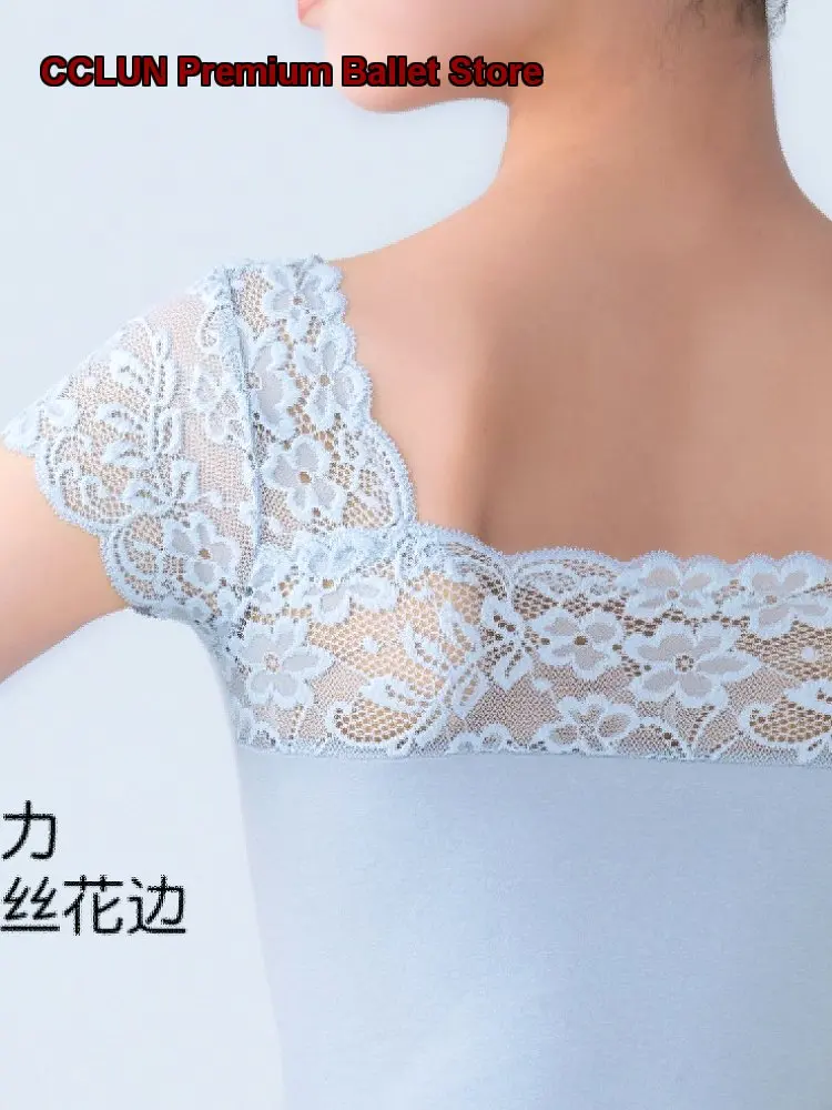 Baiwu Dance One-Piece Dress Lace Body Suit Gymnastics Leotard for Adults and Kids 119241062 Unitard Girls