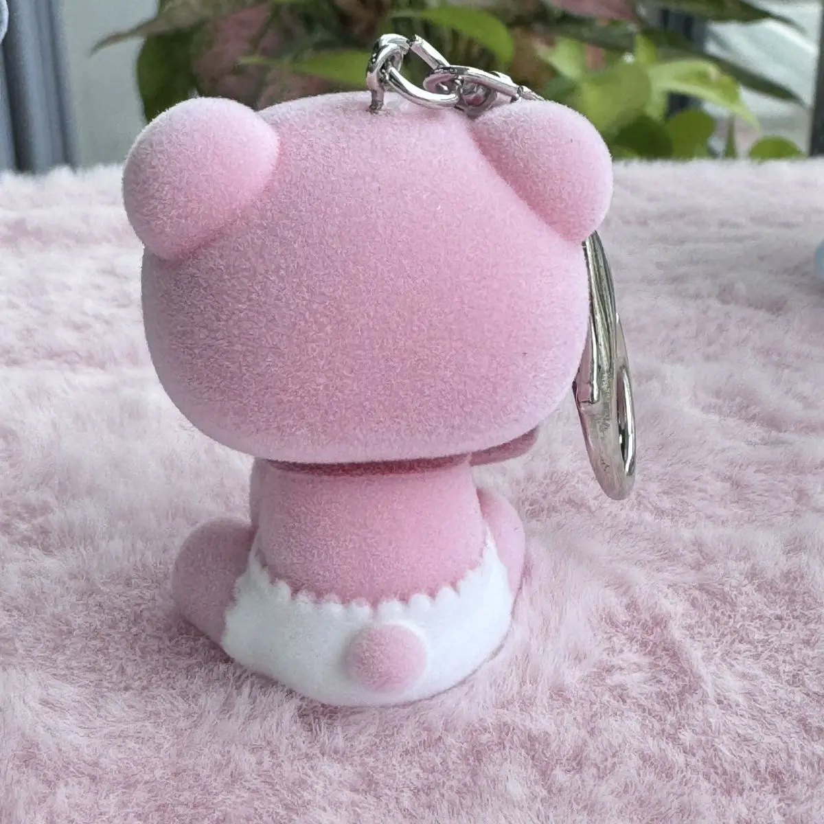 LLavero de peluche de oso sombrío, decoración de bolso Kawaii, mochila para estudiantes, muñeco colgante, oso sombrío, periféricos de dibujos animados de Anime, regalo