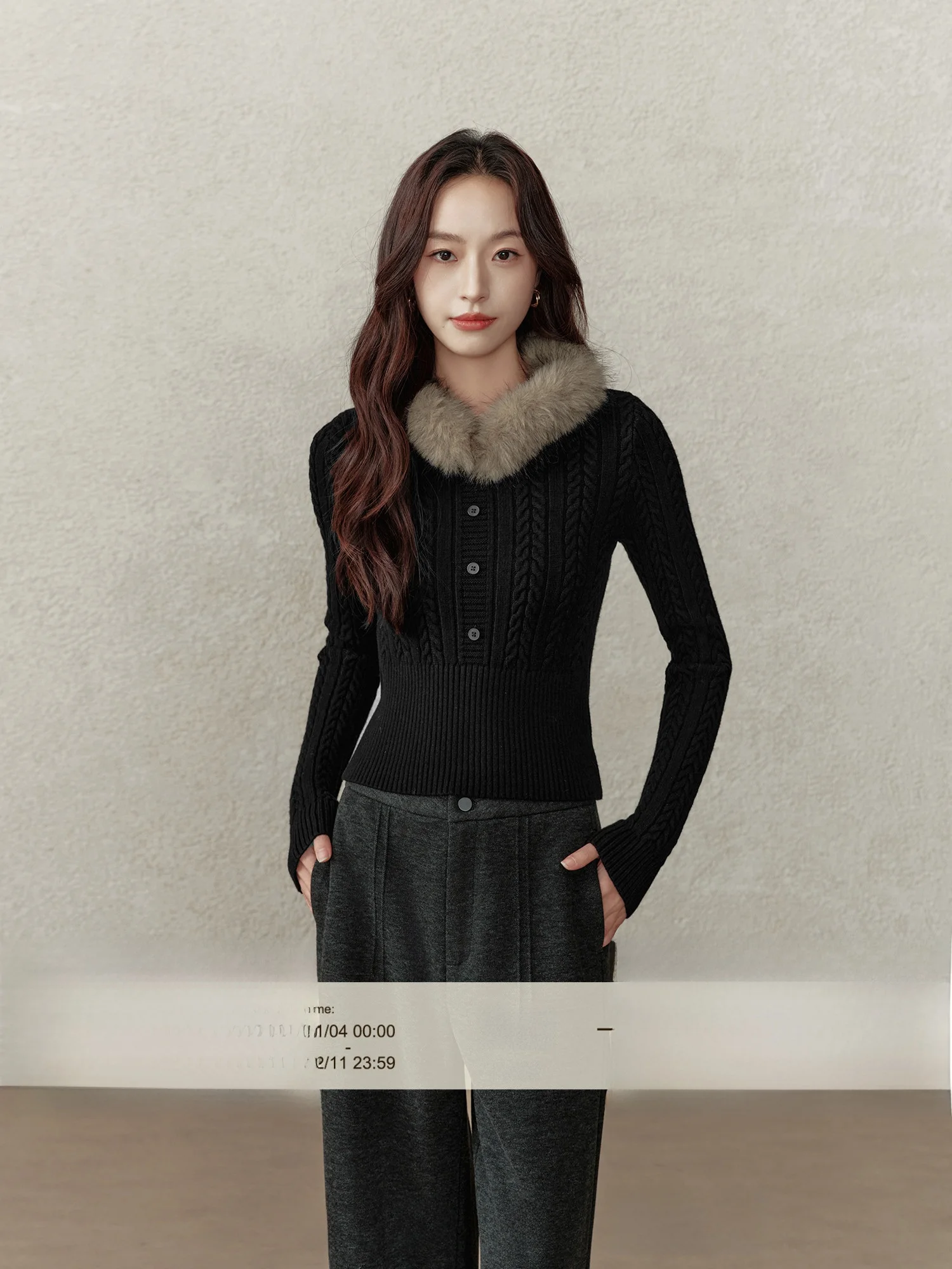 

Женский свитер Slim Fit или удлиненный свитер Lazy Sle, осенне-зимний, теплый, вязаный, из крученой пряжи, повседневный, премиум-качество