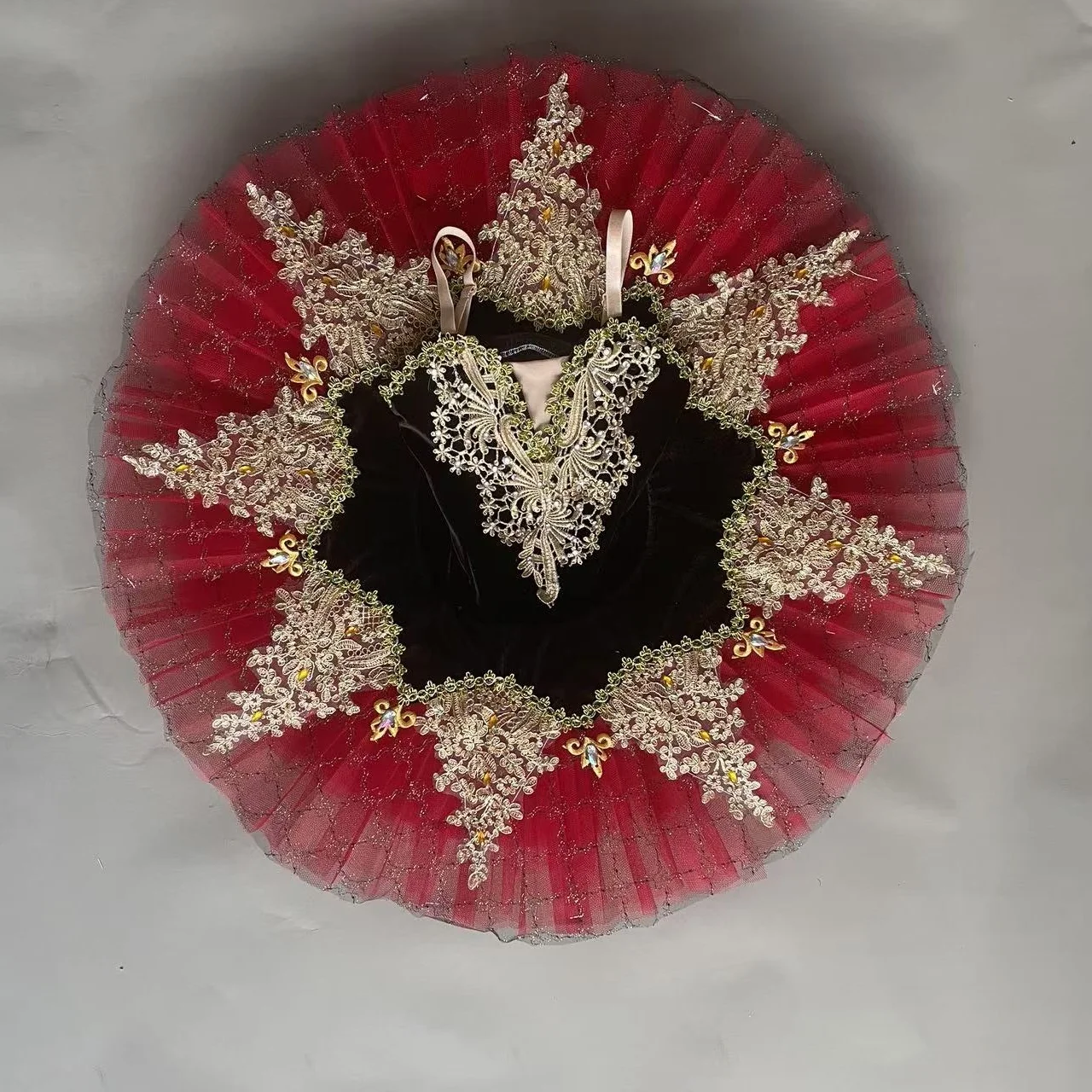 Ballet Dress Girls Red Black Swan Lake Ballet Tutu Girls Women Adults Children's Kids Ballet Skirts Professional Dance Costume