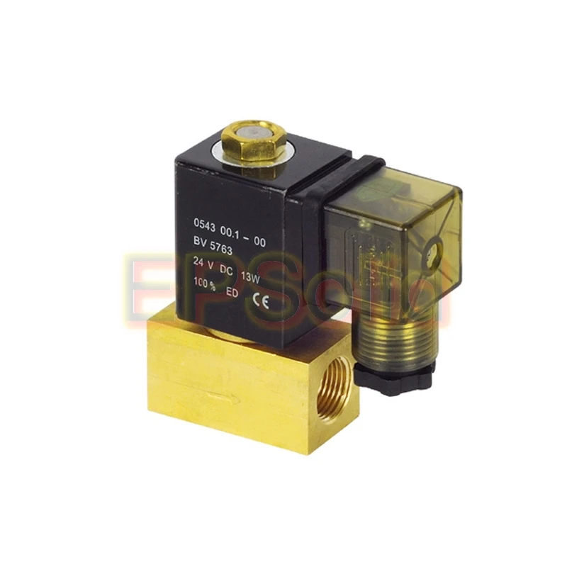 2 Way Normal Close High Pressure Solenoid Valve JT22-02 Direct Acting Brass 70bar for High Temperature Gas OEM Customizable