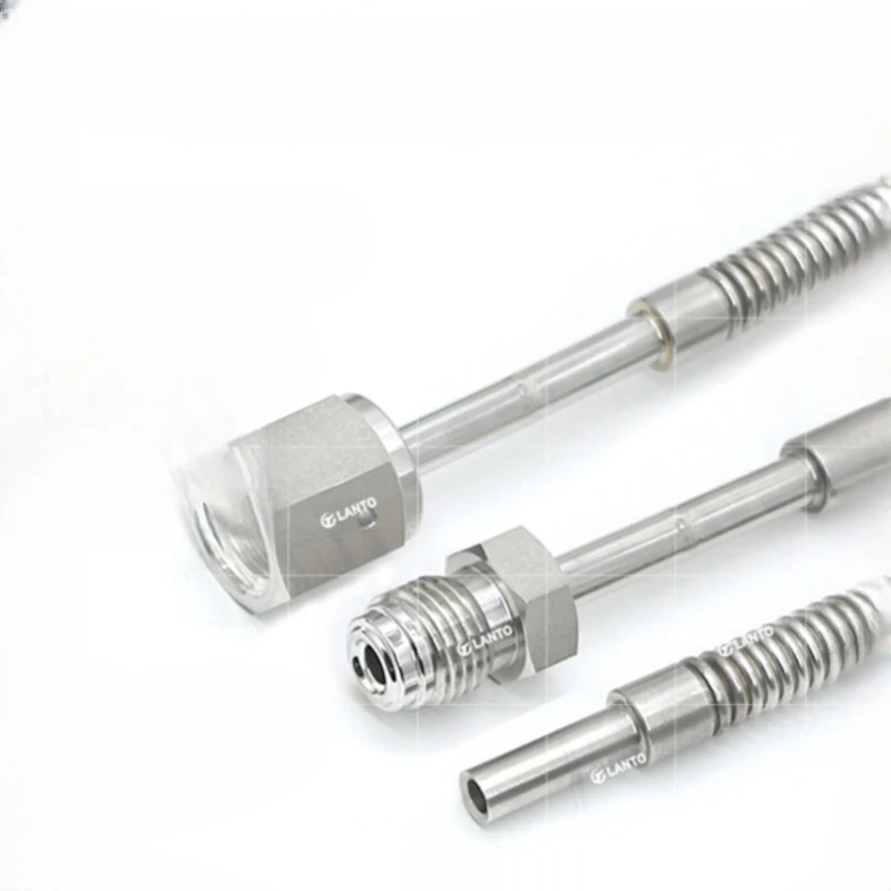 316 stainless steel VCR female head male vacuum corrugated hose ultra-pure ultra-clean high pressure resistant