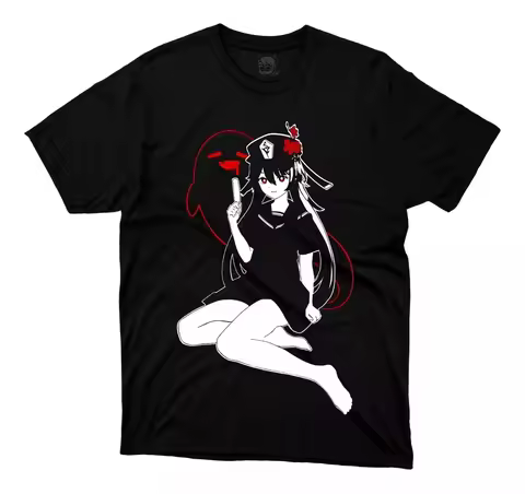 T-Shirt Anime Manga Genshin Impact Hu Tao