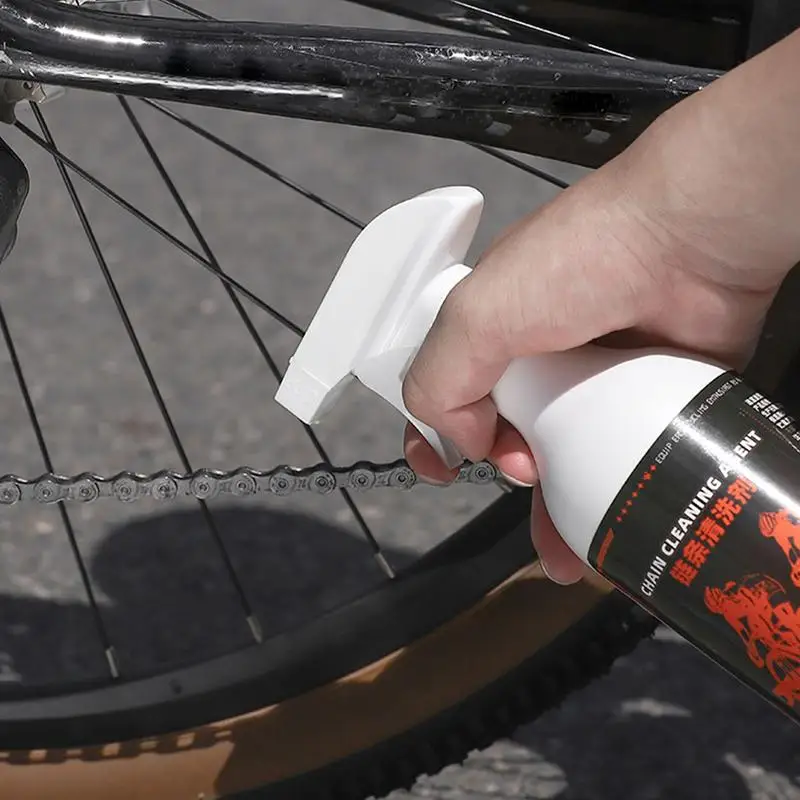 Bike Degreaser Spray Degreaser Bike Chain Cleaner 500ml Fast Acting Bike Cleaning Spray For BMX Mountain Bikes