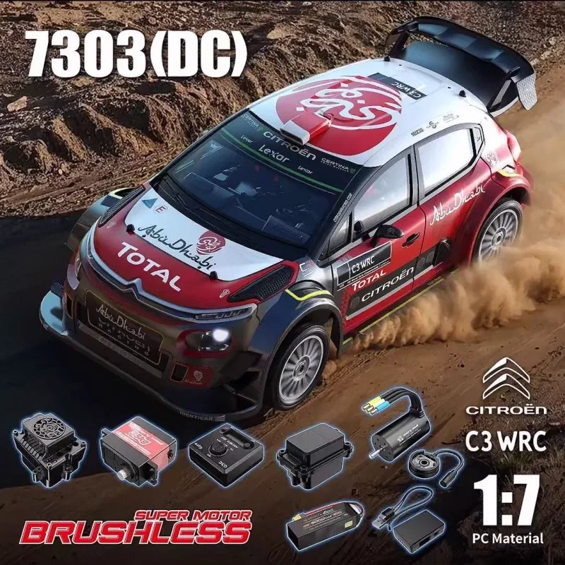 

MJX 7303 Hyper Go 1/7 Rc Drift Car With G3C Gyroscope Brushless 4WD Remote Control Vehicle Rally Racing Rc Car Adult toy