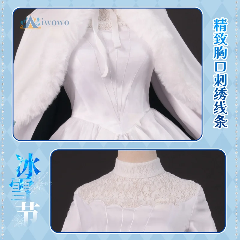 Identity ⅤGame Gardener Cosplay Wintertime Costume Emma Woods Uniform Hallowen Carnival Christmas Party Play Role Clothes New view 5