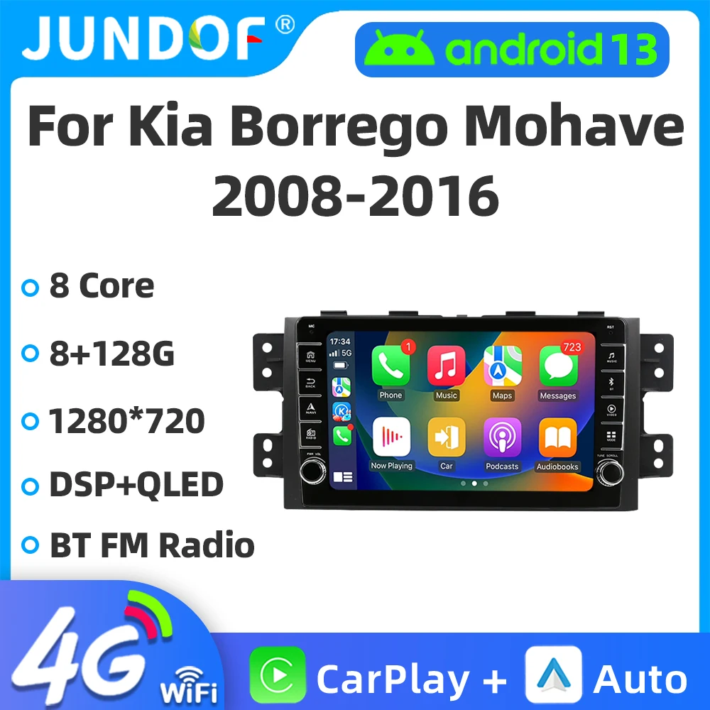 

Car Radio Android 13 Carplay For Kia Borrego Mohave 2008-2012 Multimedia Video Player 2din Stereo Head Unit GPS Navigation Wifi