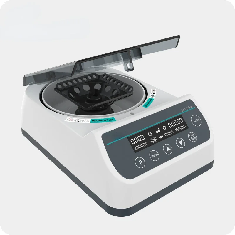 12000RPM High Speed Micro Mini Centrifuge for 2.0ml/1.5ml/0.5ml/0.2ml Tubes