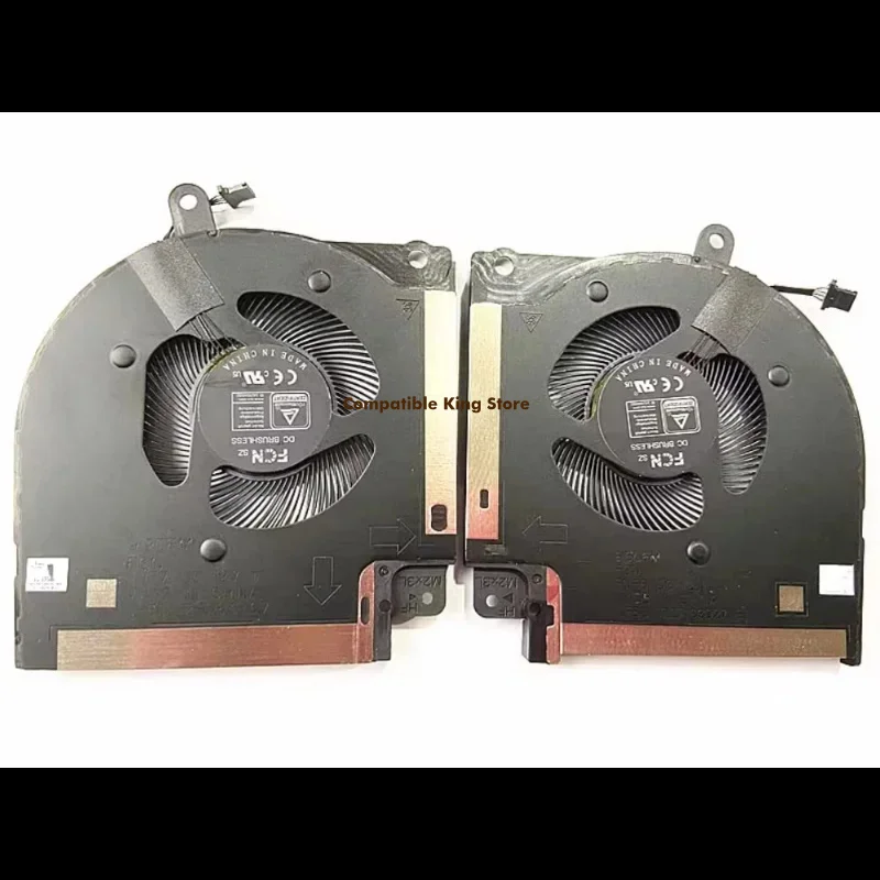 d+CPU + GPU Fan for DELL Alienware X17 X17 R1 X17R1 CN-09DNWT CN-0X63JW EG50061S1-1C050-S9A EG50061S1-1C040-S9A 12V 0.5A