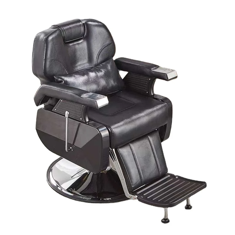 custom.Hot Sale Classic barber chair, high cost-effective stainless steel, reversible hairdressing chair for barber shop