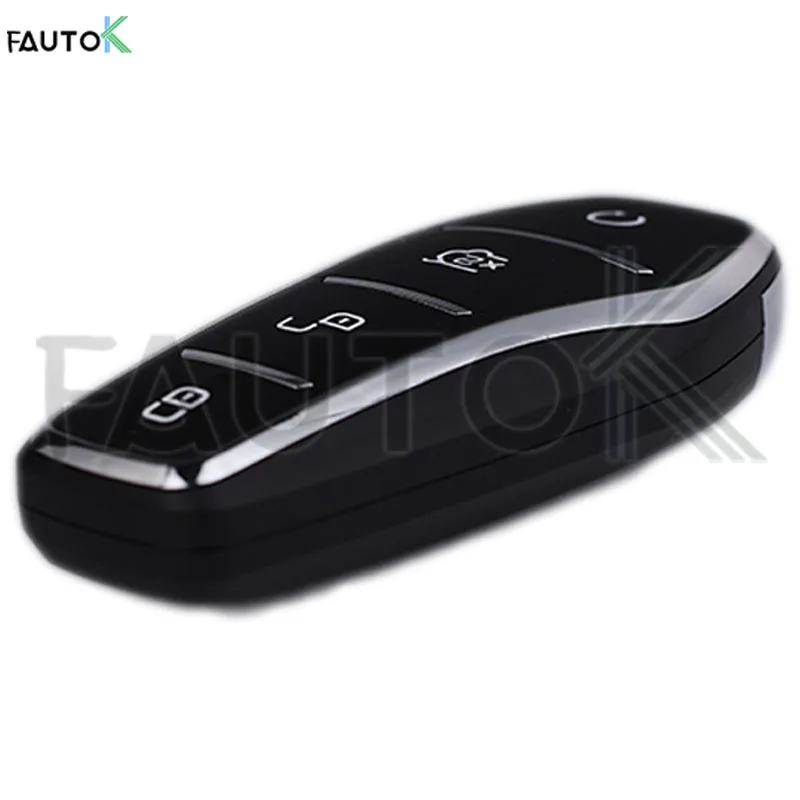 Remote Car Key 433.92MHz ID46 Chip Fit for BYD Qin PLUS DM-i Qin PLUS EV Yuan PLUS SONG K2TF4-41A-F4AT 4 Buttons Keyless Go