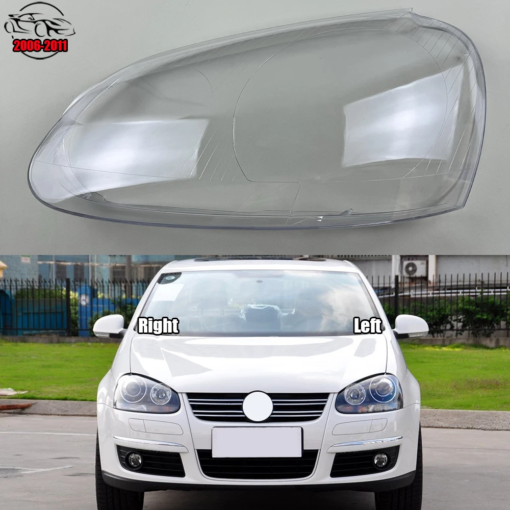 

For Volkswagen VW Sagitar 2006-2011 Headlamp Transparent Cover Headlight Shell Lampshade Case Plexiglass Replace Original Lens