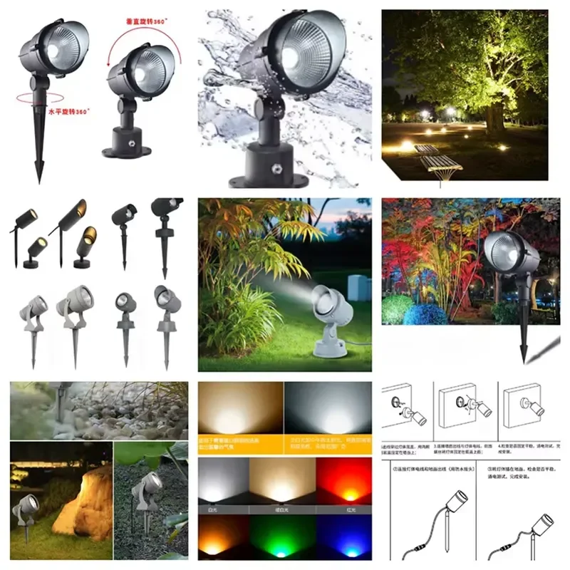 High Quality IP65 LED Flood Light COB Chip 10W 20W 30W 45W Aluminum High Brightness Touch Control Dimmable for Garden Yard