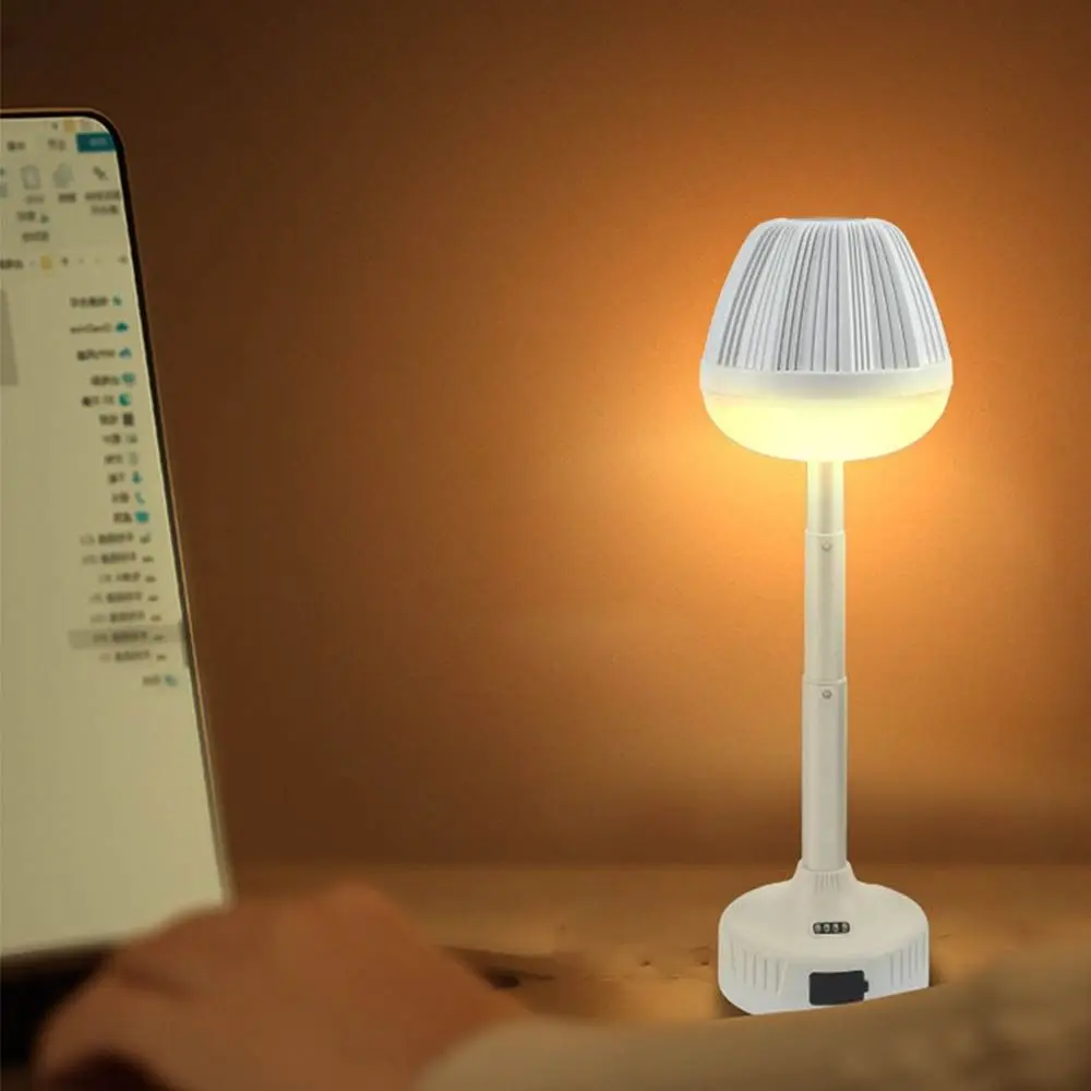 

Creative Tri Color Telescopic Reading Desk Lamp USB Touch Dimming Touch Night Light Adjustable Eye Protection Table Lamp Student