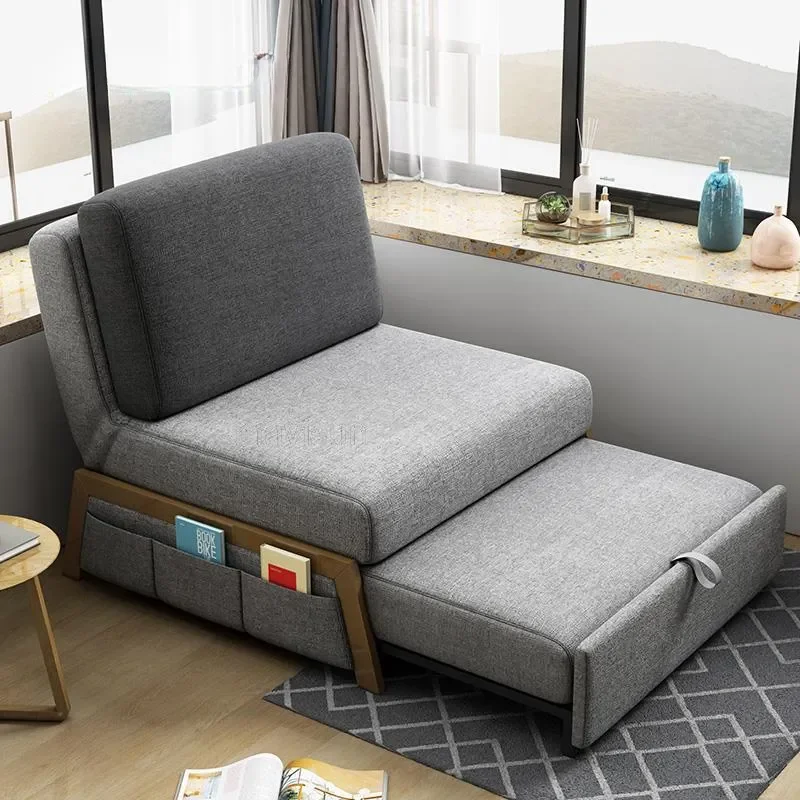 

Simple Modern Single Sofa Bed For Small Apartment Dormitory Balcony Folding Multifunctional Sofa For Living Room In