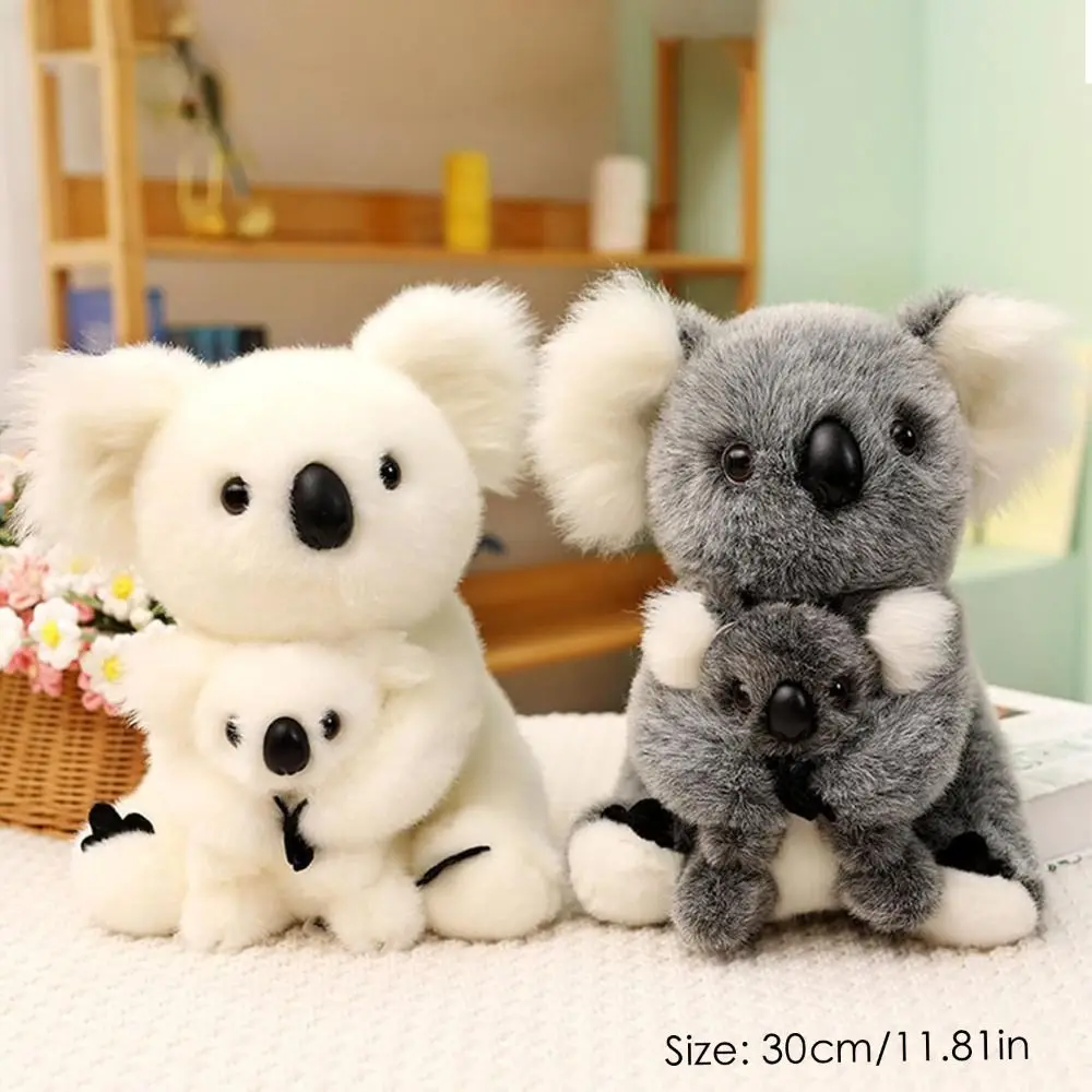 Soft Koaly Plush Toy Emotional Support Mimics Natural Movement Stuffed Toys Cute Plush Pillow for Friend Birthday Gift