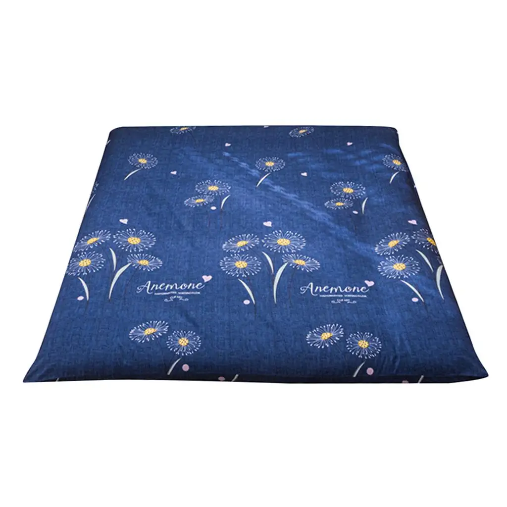 Tatami Floor Mat Cover Ecological Dyed Washable Bedspread 35x79 Inches