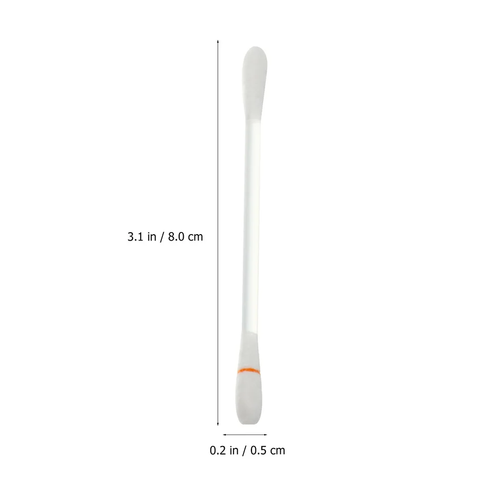 100pcs Vitamin Ve Stick Break Off Lip Care Swab Moisturizing Oil Stick For Dry Lips Multi-Function Cotton Swab Disposable Oral