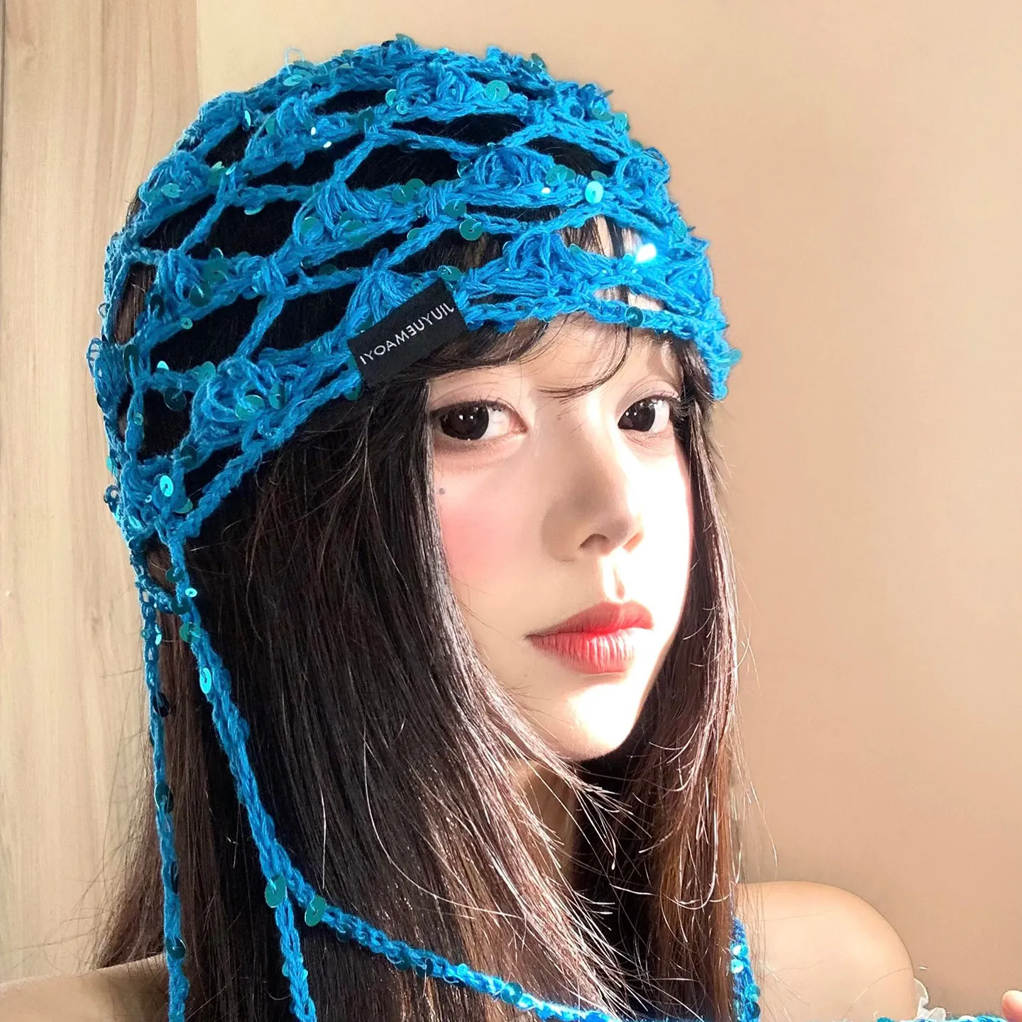 Headband Summer Knit - 가볍고 통기성 좋은 여름 니트 모자,