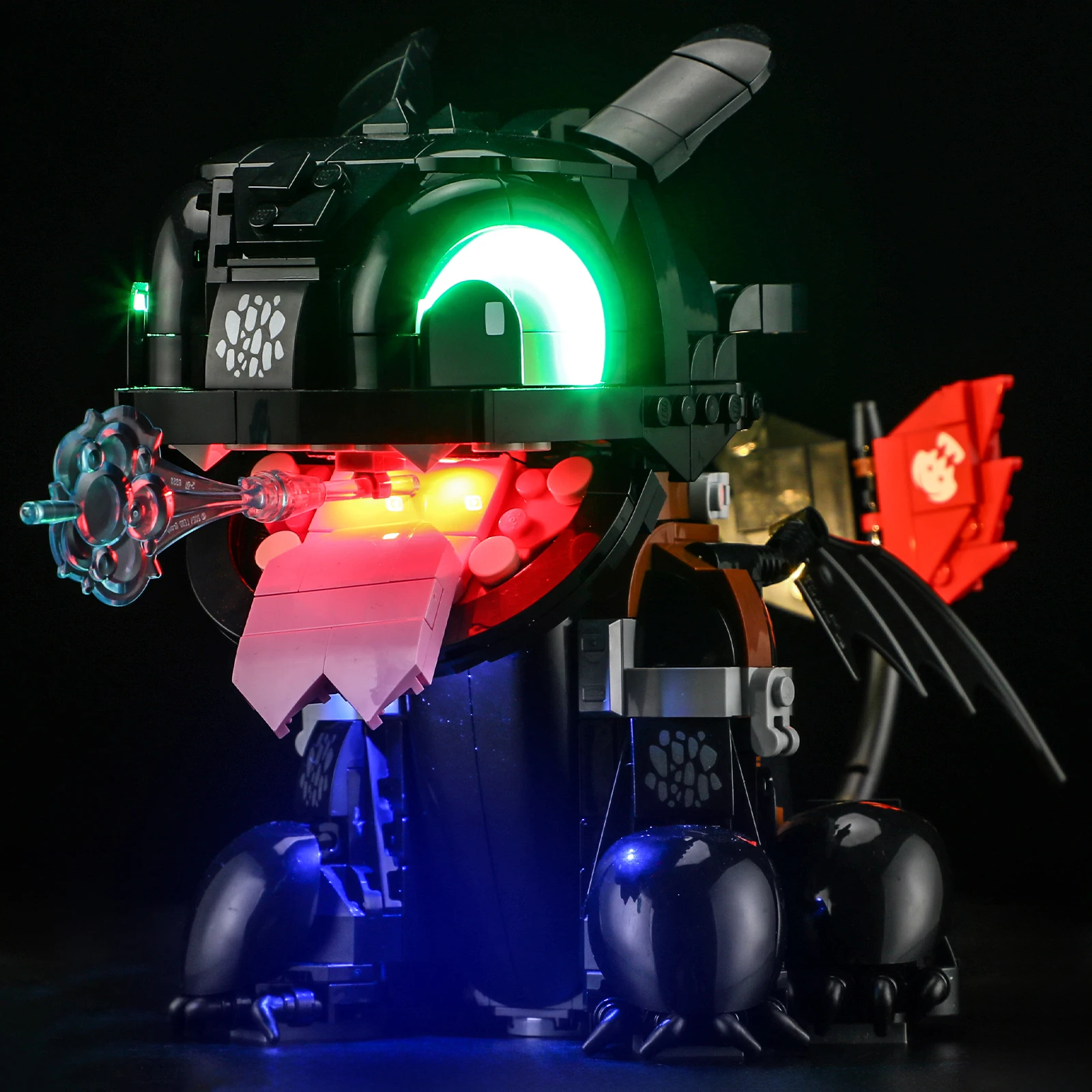 

Светодиодный светильник HPROSPER 5 В (без модели) для LEGO 10375 Как приручить дракона: беззубые декоративные светильники с батарейным отсеком