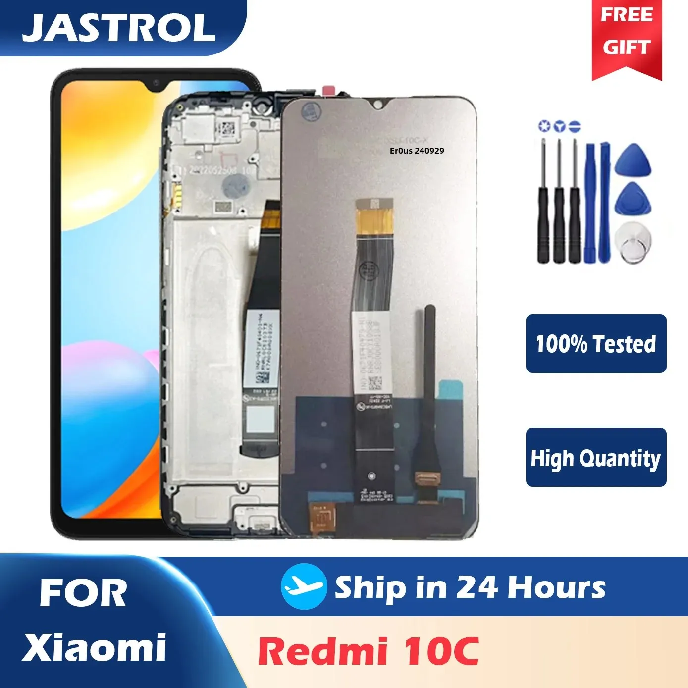 

6.71" NEW LCD For Xiaomi Redmi 10C LCD 220333QAG Display Touch Screen Digitizer Assembly For REDMI 10c Display Replacement Parts
