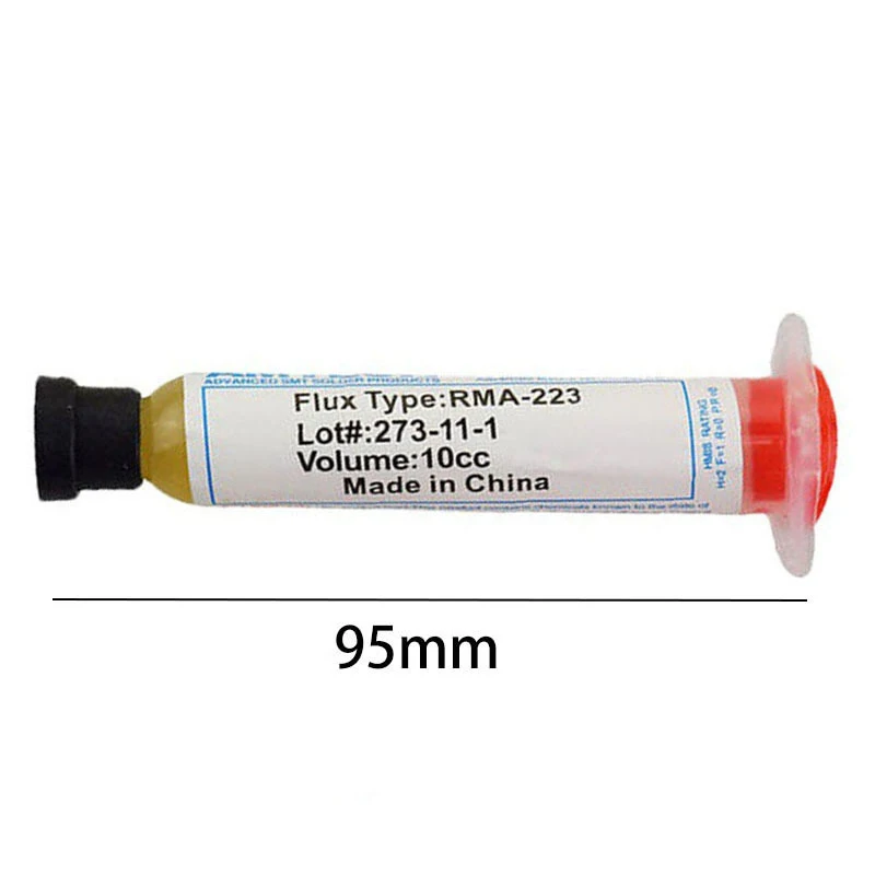 10PCS 10cc Flux For Soldering Solder Paste RMA223 RMA-223 Soldering Paste Grease Computer Chips Phone LED BGA SMD PGA PCB Repair