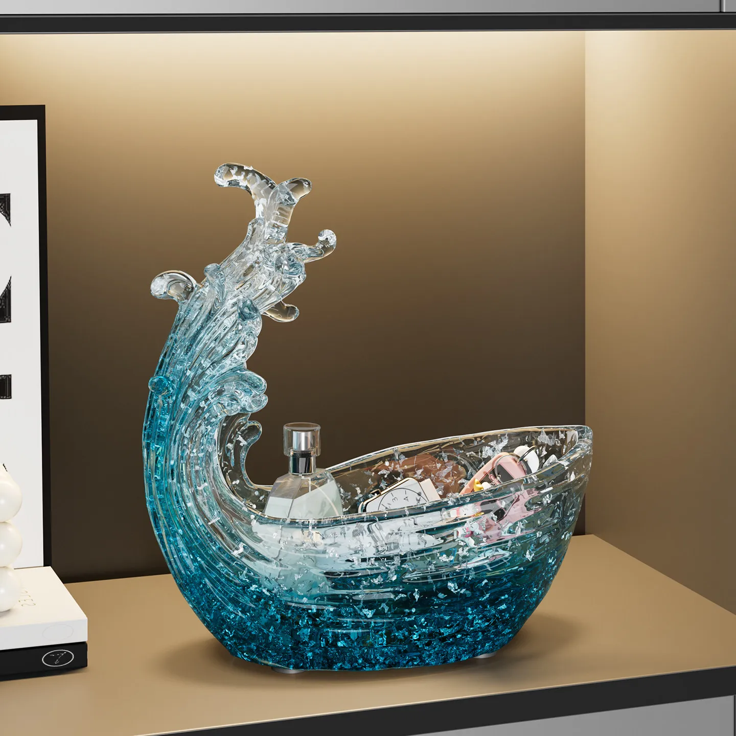 

PYH Fengshengshui key storage entrance ornament modern coffee table decoration housewarming gift