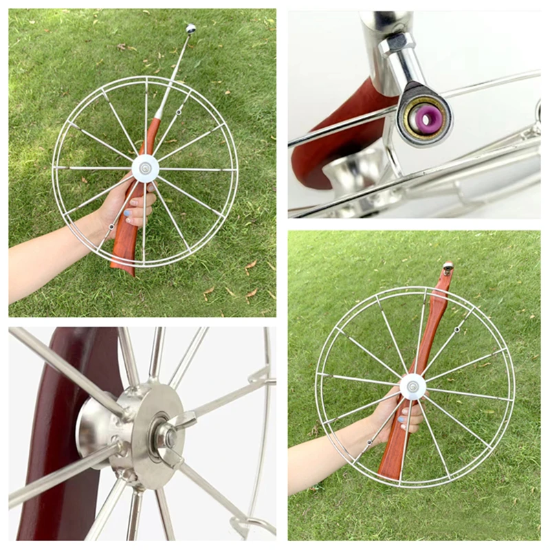 free shipping 36cm large kite reel for adults wheel flying eagle kite string line stainess steel professional kite kevlar line