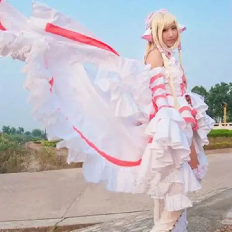 

Cos clothing humanoid computer angel heart small ji pink white black red purple black cosplay clothing sweet cosplay