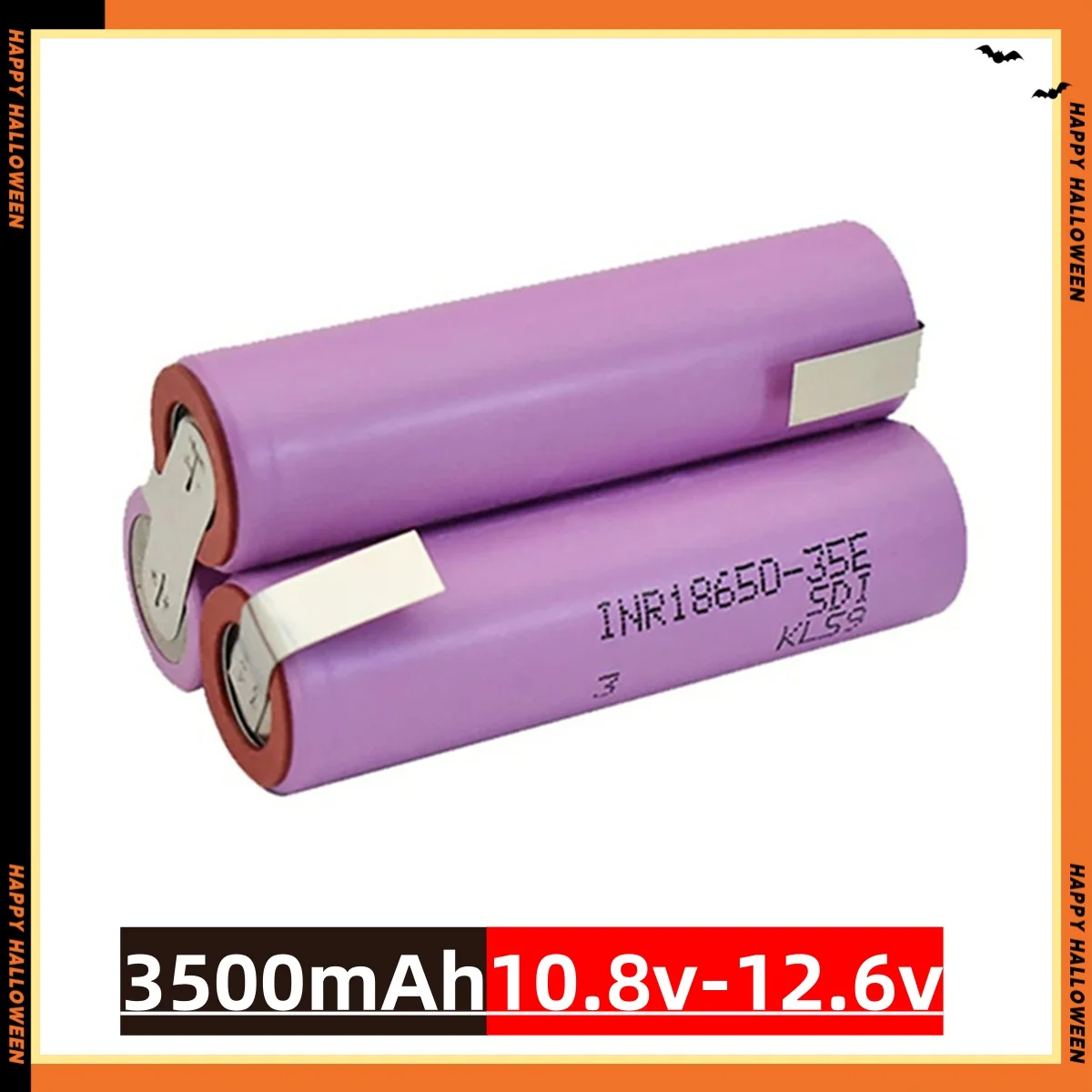 2S1P-6S2P 18650 35E 3500mAh 7000mAh 7.4V 12.6V 14.8V 18V 25.2V 29.6V for Screwdriver Batteries Weld 18650 Battery Pack