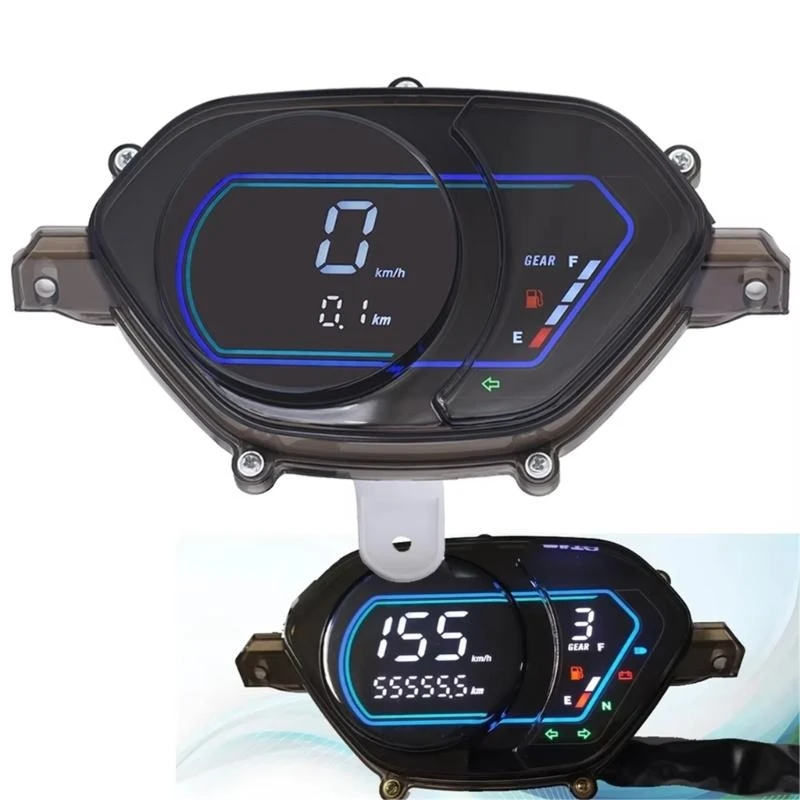 

Motorcycle Digital Speedometer with Night Illumination for Accurate Measurement .X7AE