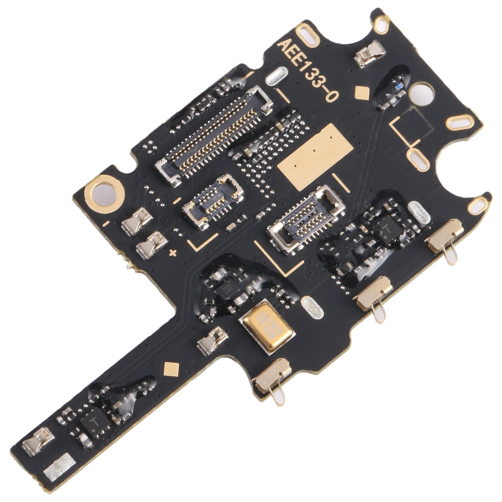 For OnePlus 7T SIM Card Reader Board with Mic Phone Flex Cable Repair Replacement Part