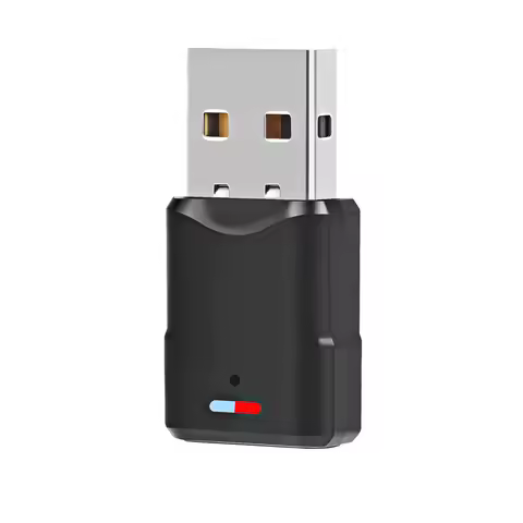 Bluetooth-compatible 5.3 Wireless Audio Transmitter Game Headphone Adapter Receiver for PS5 PS4 TV PC Headset BT Audio Adapter