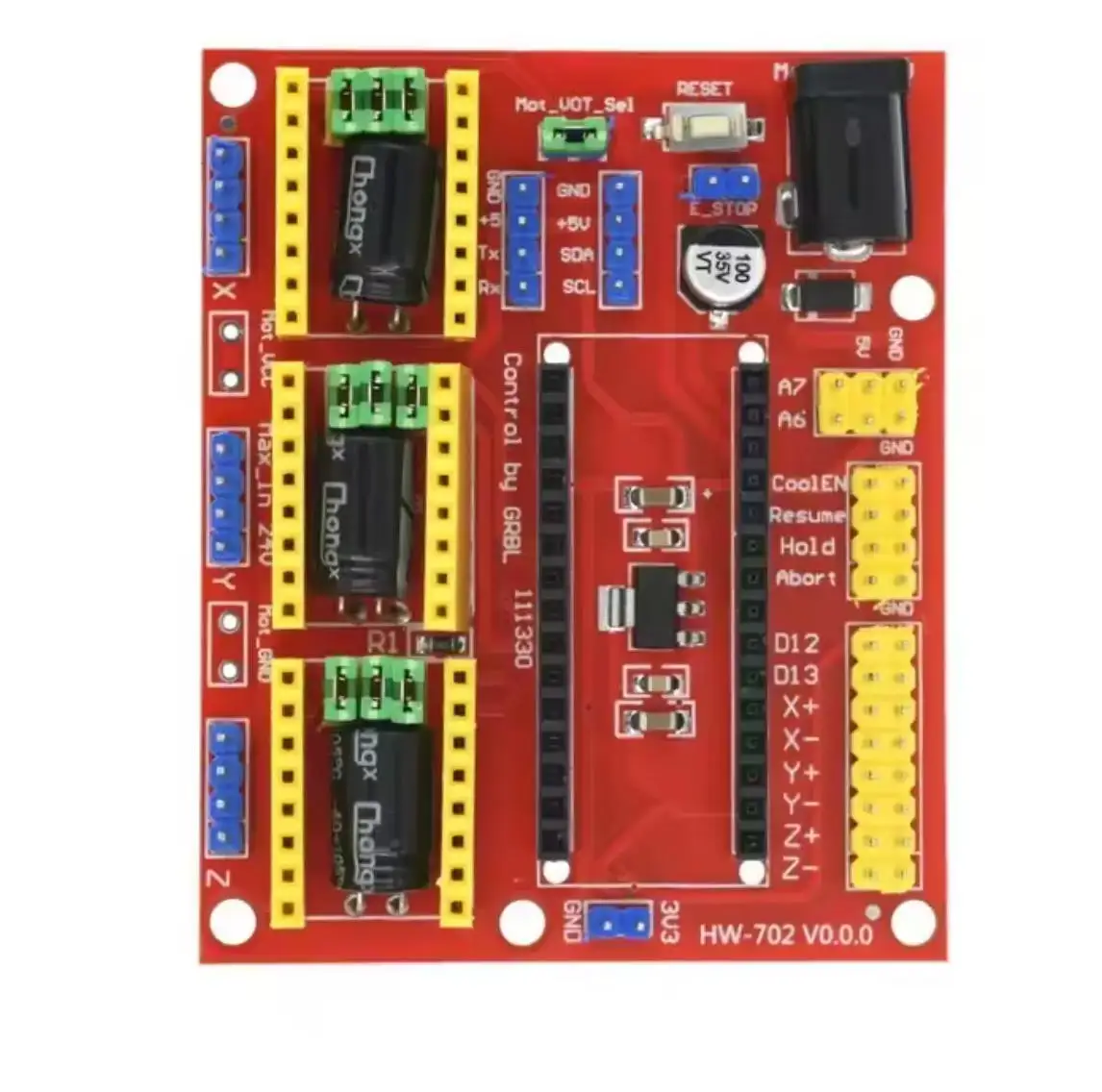 NEW CNC Shield V4 Engraving Machine / 3D Printer / A4988 Driver Expansion Board for arduino Diy Kit