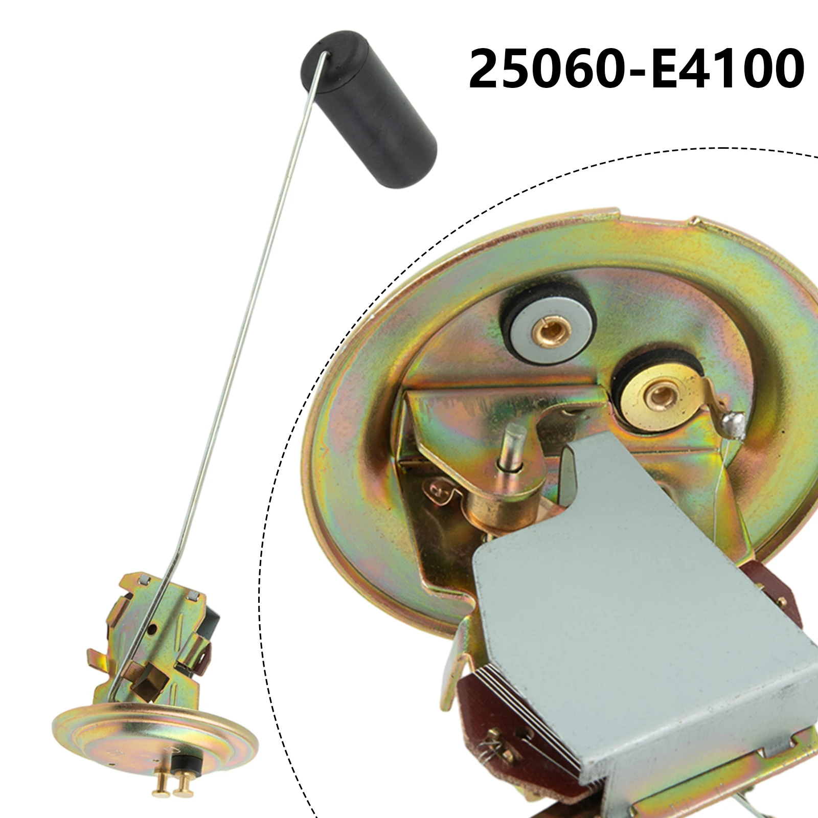 

Совершенно новый высококачественный датчик уровня топлива, запасная часть, доставка топлива, пластик, металл 25060-E4100, воздухозаборник, черный