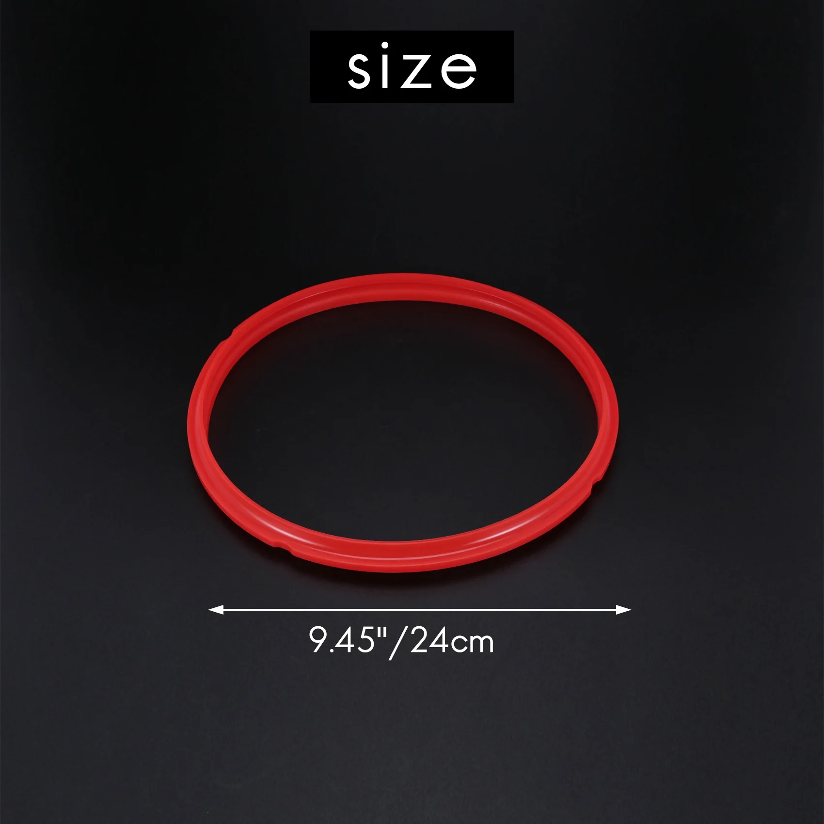 [SALE's DAY] Silicone Sealing Ring For Pressure Cooker Pot Accessories, Fits 5 Or 6 Quart Models, Red, Blue And Common Transpare