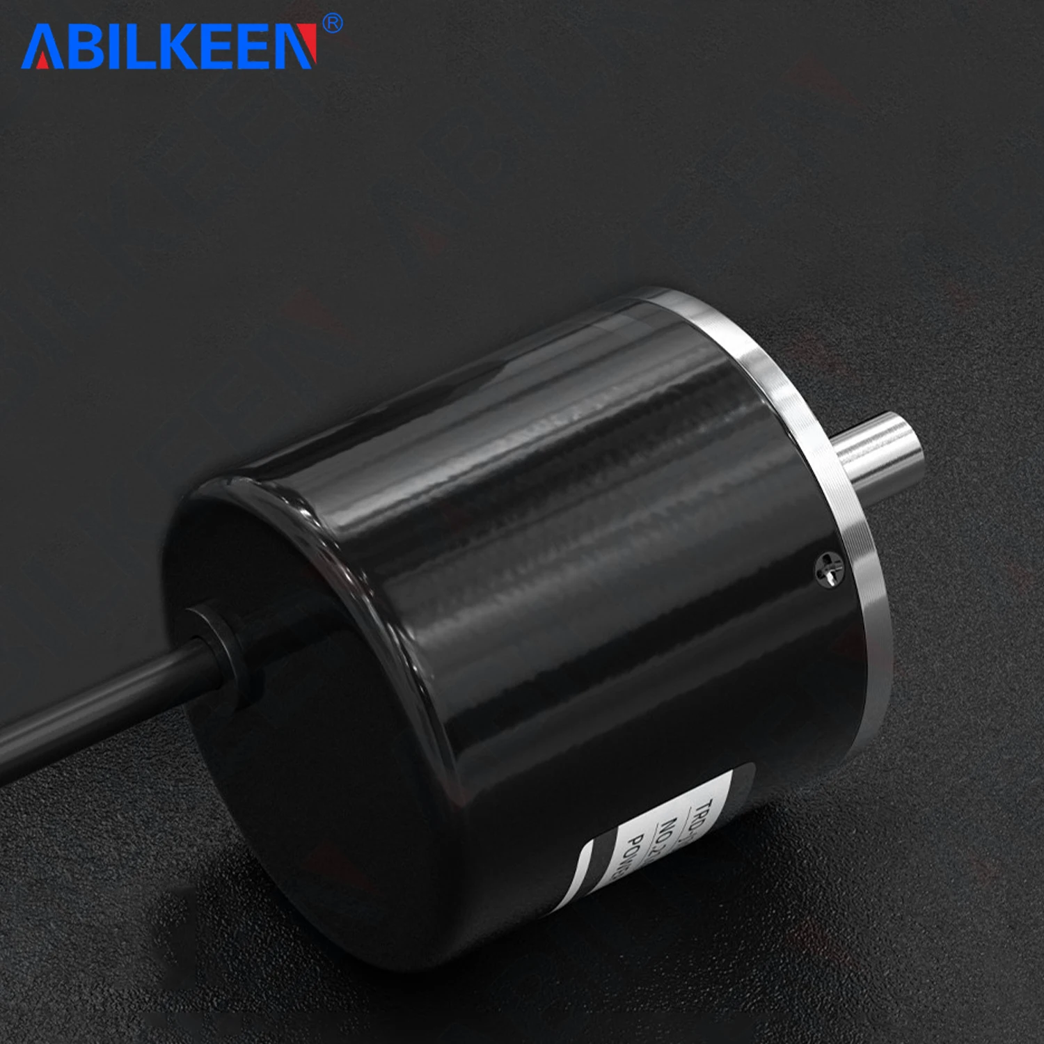 ABILKEEN TRD-J 50MM Incremental Rotary Encoder 8MM Solid Shaft 100~5000 PPR Pluse Megneto Electricity Rotary Encoder