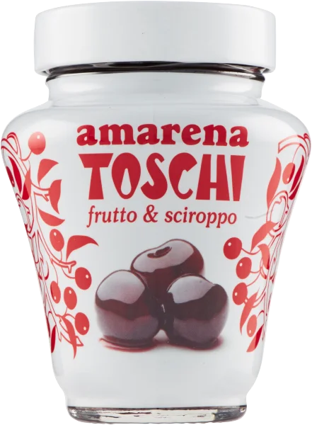 Wiśnie w syropie Amarene Anforette 250g - Toschi