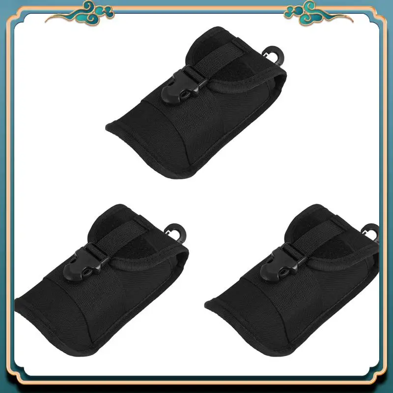 Picture 6: Latest 3X Glasses Pouch Portable Sunglasses Case Goggle Storage Protection Bag Nylon Waterproof Flashlight Pouch,Black
