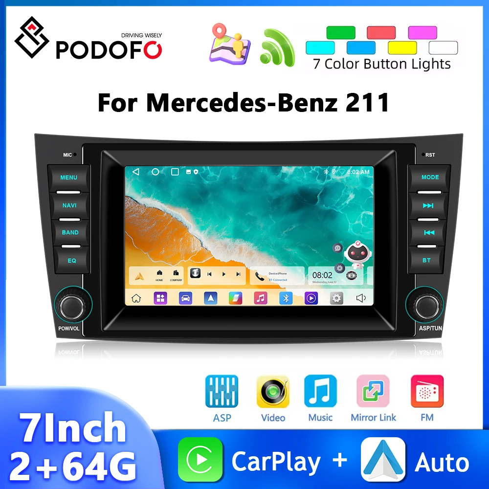Podofo 7'' 2+64G Ca…