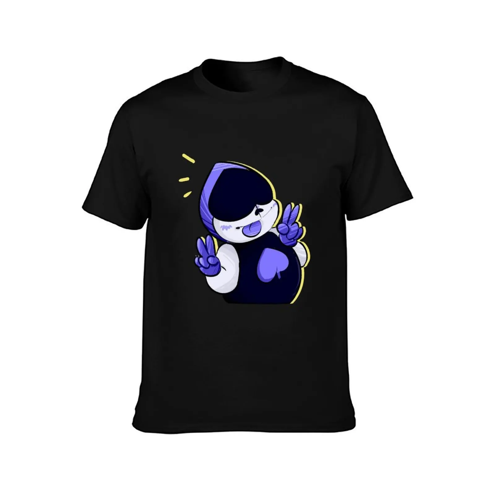 Lancer Deltarune T-Shirt Sweat Absorbing Sports Tee Shirt