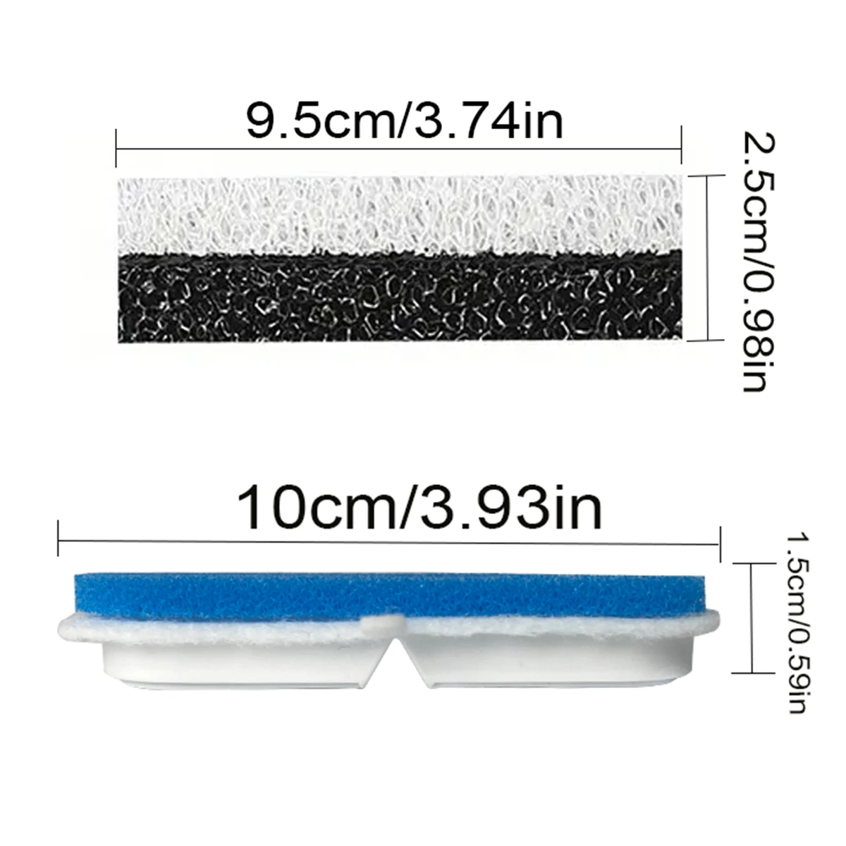 FT666 Filter Element Replacement Activated Carbon Filter Cat Water Fountain Filters for Pet Auto Drinking Feeder Accessories