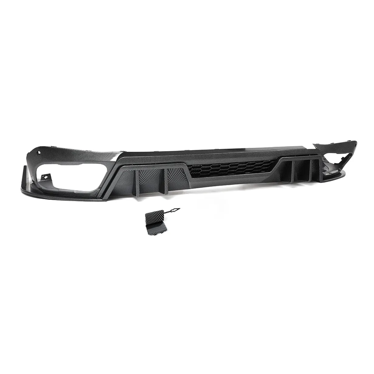 المصد الخلفي الناشر سبويلر لسيارات BMW X5 G05 2019 2020 2021 2022 2023 2024 الكربون نظرة الذيل الناشر الوفير م نمط الأداء #6