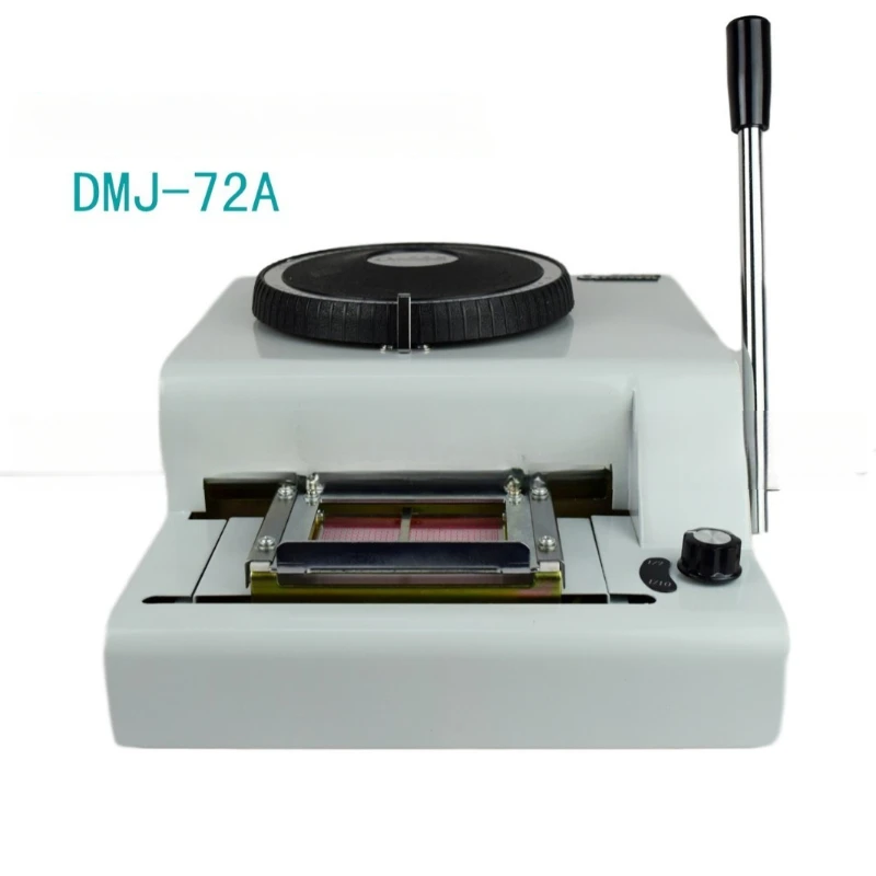 Card Typewriter Multifunction Convex Code Printer Coding Machine PVC Manual Surface Embossing Machine