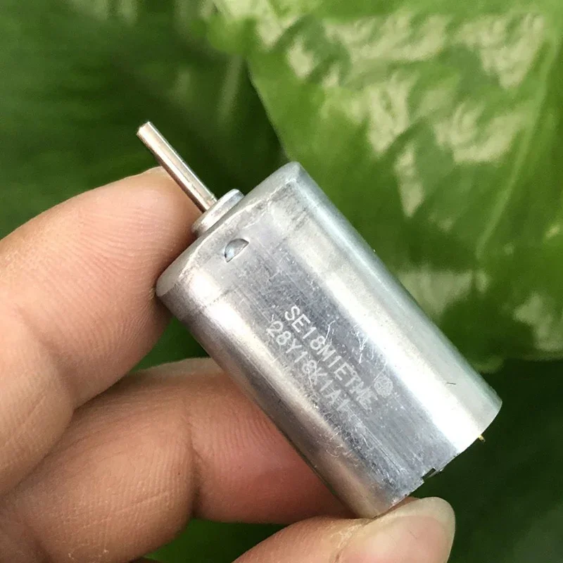 Micro 6 pole rotor Low speed  Silent electric Motor DC 12V~24V 3150rpm-6400rpm 18mm Square DC Motor