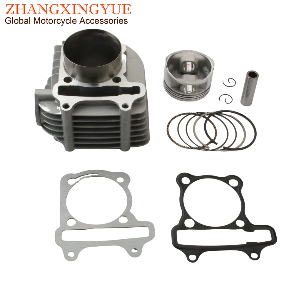 Scooter 63mm 180cc 2V GY6 Racing Big Bore Cylinder Kit For Baotian BT125T Rocky125 Tanco125 125cc 150cc 152QMI 157QMJ 4T