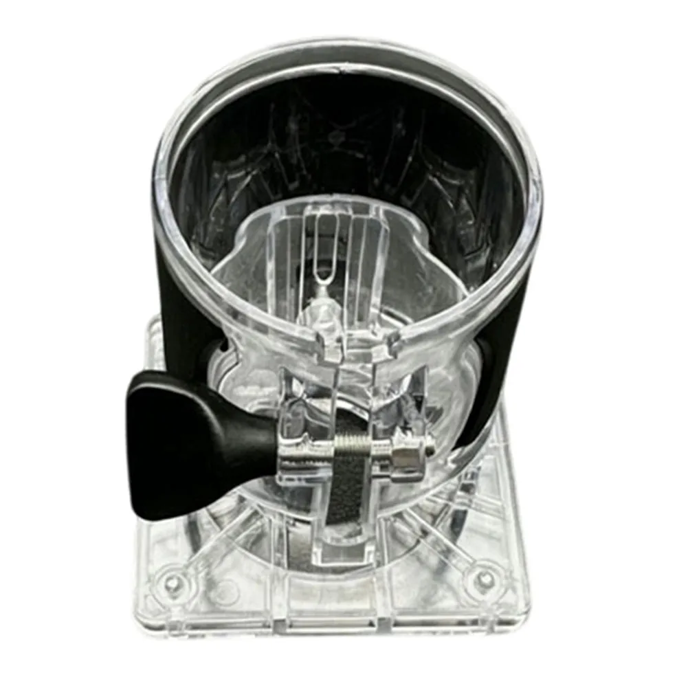 Woodworking Trimmer Base 1pc Clear View Router Base Compatible with Most Electric Trimmers for Accurate Trimming