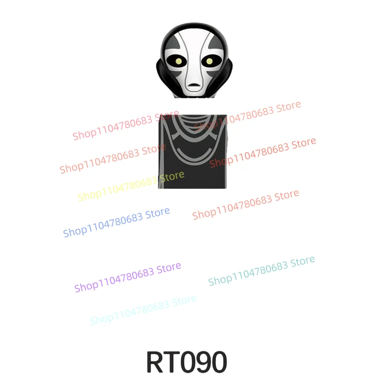 

MOC Building Blocks Mini Figure RT8013 RTO90 RTO93 Assembly Model Ornament Anime TV Character Toy Holiday Gift Collection